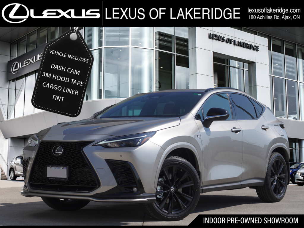 2026 Lexus NX 350 F SPORT 2|HUD|S/S+|WIRELESS|MOONROOF|CARPLAY in Ajax, Ontario at Lakeridge Auto Gallery - 1 - w1024h768px