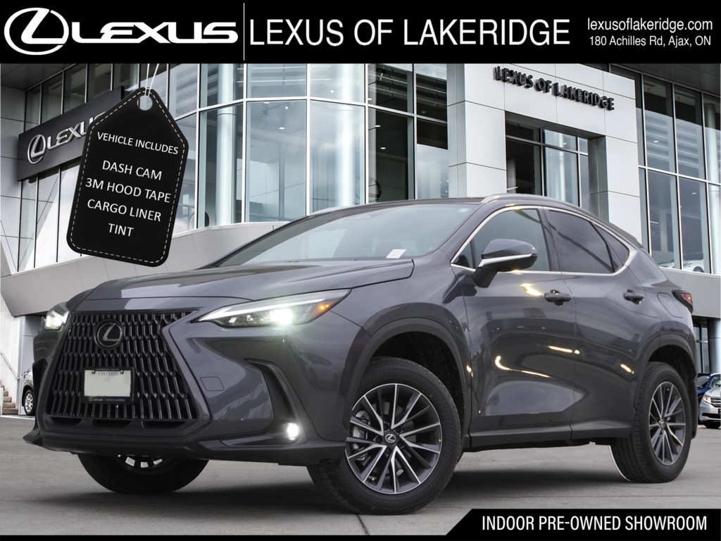 2026 Lexus NX 350 PREMIUM|MOONROOF|H/V FRONT SEATS|CARPLAY in Ajax, Ontario at Lexus of Lakeridge - 1 - w1024h768px