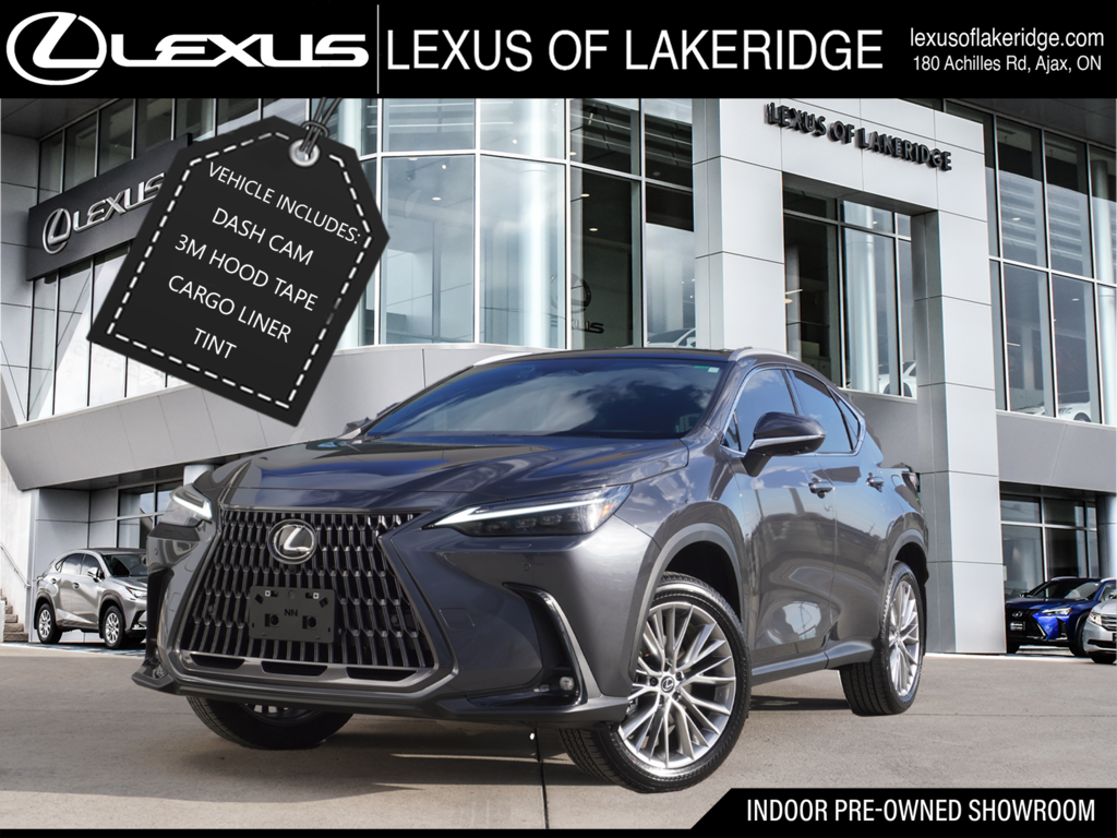 2025 Lexus NX 350h ULTRA LUXURY|WIRELESS|CARPLAY|360 CAM|AMBIENT in Ajax, Ontario at Lakeridge Auto Gallery - 1 - w1024h768px