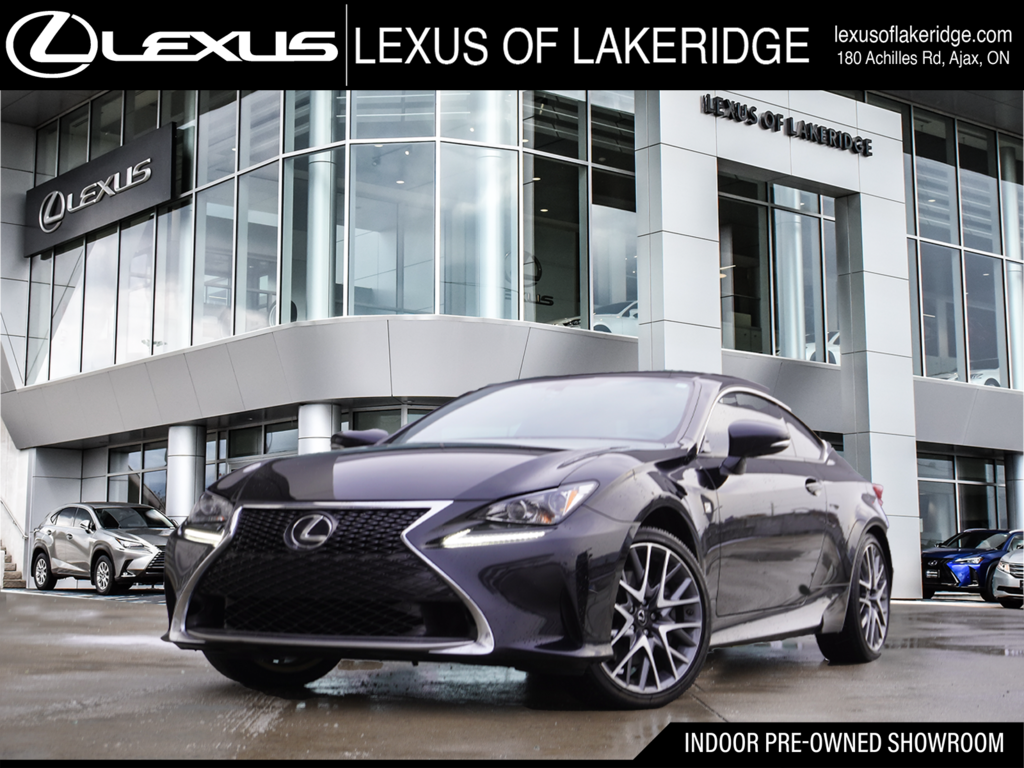 2017 Lexus RC 300 AWD FSPORT1|7 DISPLAY|NAVI|MOONROOF|H/STEERING in Ajax, Ontario at Lexus of Lakeridge - 1 - w1024h768px