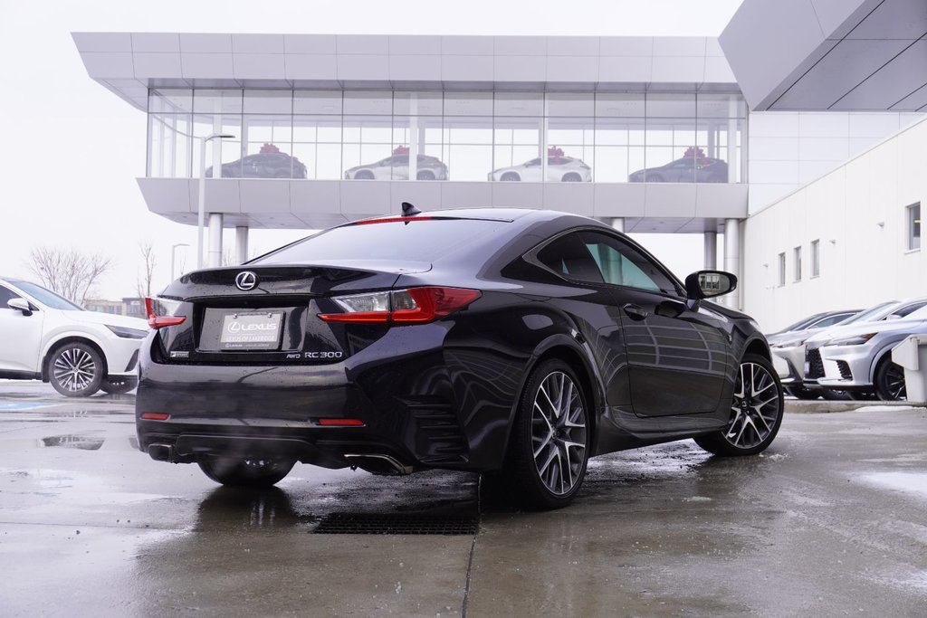 2017 Lexus RC 300 AWD FSPORT1|7 DISPLAY|NAVI|MOONROOF|H/STEERING in Ajax, Ontario at Lexus of Lakeridge - 24 - w1024h768px