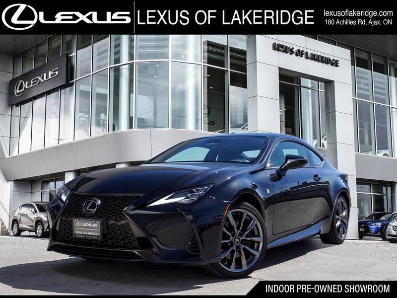 2021 Lexus RC 300 AWD F SPORT2|10.3 DISPLAY|MOONROOF|H/STEERING in Ajax, Ontario at Lexus of Lakeridge - 1 - w1024h768px