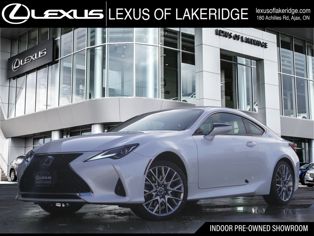 2022 Lexus RC 300 AWD PREMIUM|H/V FRONT SEATS|MOONROOF|H/STEERING in Ajax, Ontario at Lexus of Lakeridge - 1 - w1024h768px