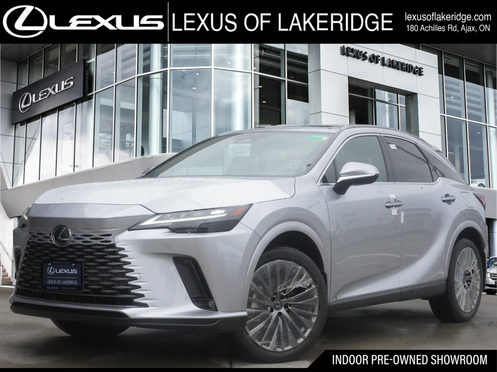 2026 Lexus RX 450h + ULTRA PREMIUM|H/V FRONT SEATS|MOONROOF|CARPLAY in Ajax, Ontario at Lexus of Lakeridge - 1 - w1024h768px
