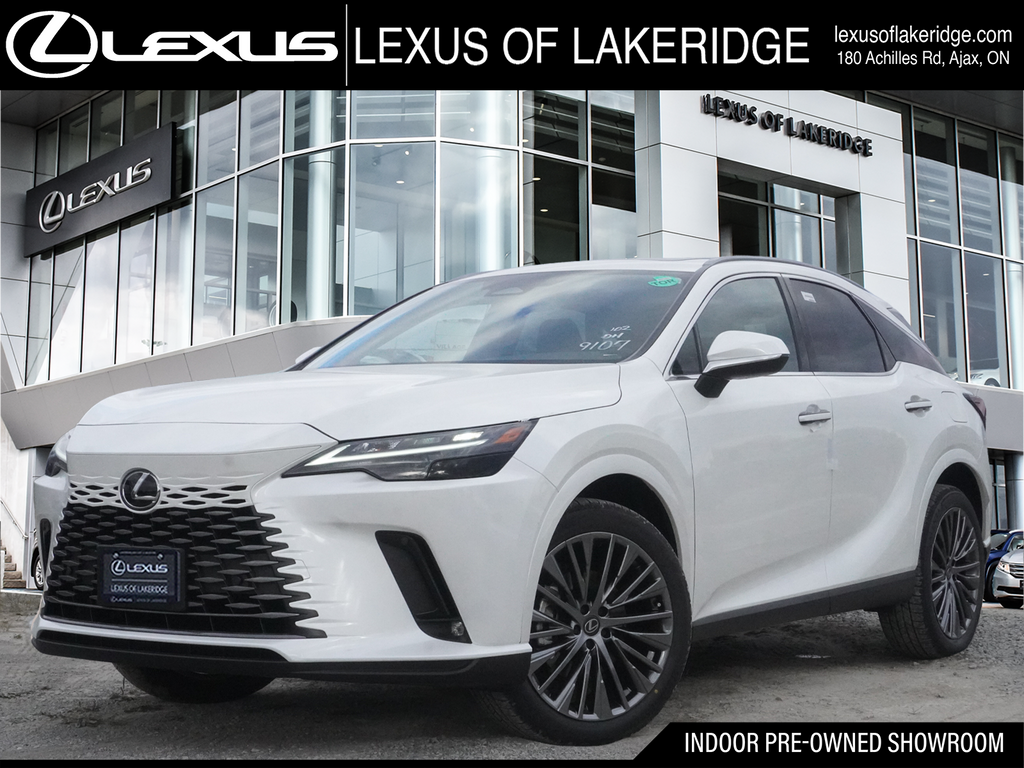 2026 Lexus RX 450h + ULTRA PREMIUM|H/V FRONT SEATS|MOONROOF|CARPLAY in Ajax, Ontario at Lexus of Lakeridge - 1 - w1024h768px
