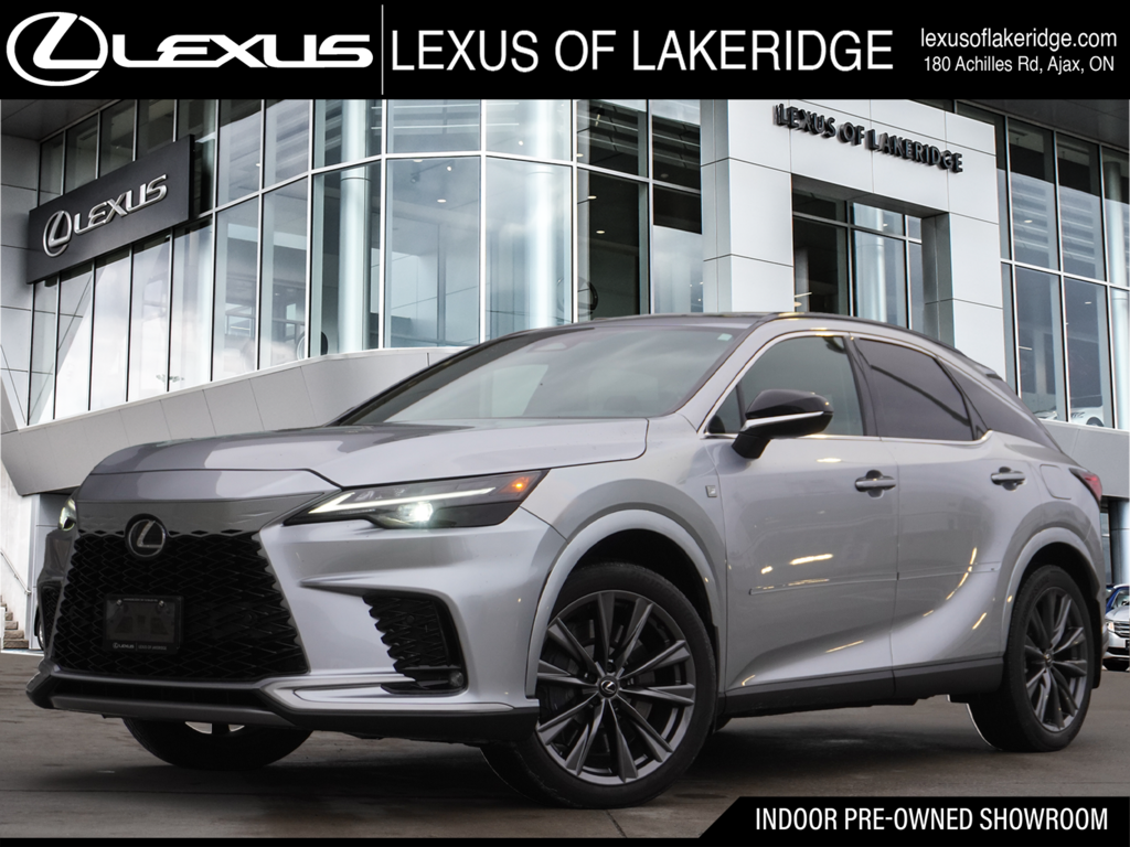 2023 Lexus RX 350 F SPORT 1|H/V FRONT SEATS|CARPLAY|MOONROOF in Ajax, Ontario at Lexus of Lakeridge - 1 - w1024h768px
