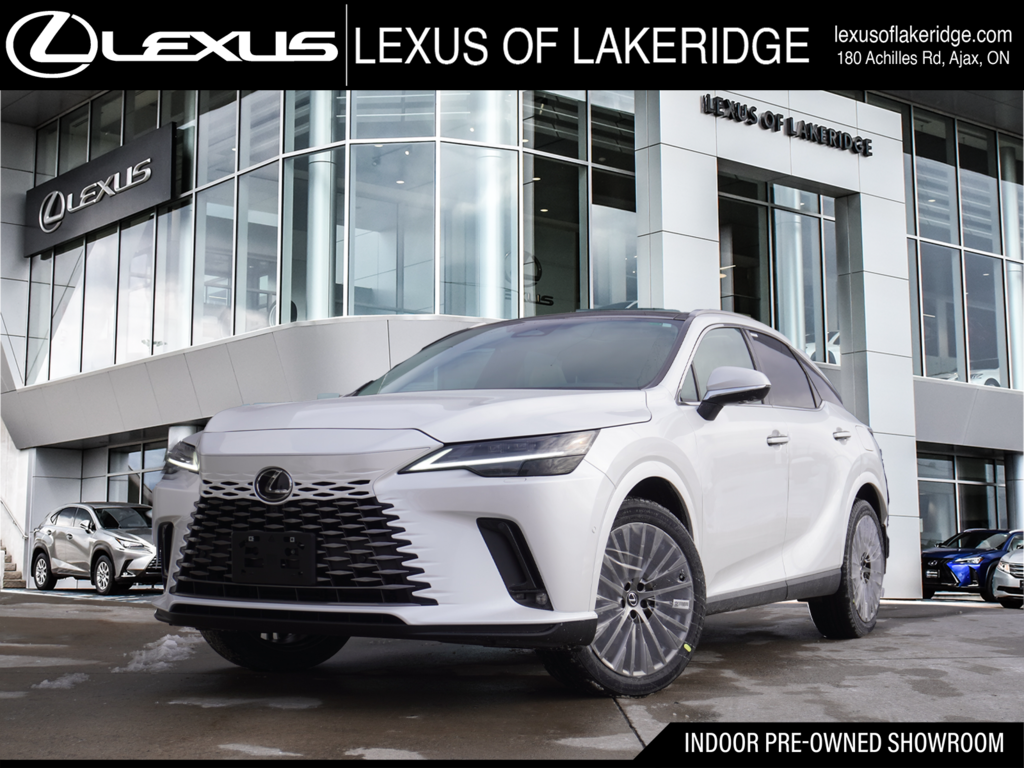 2025 Lexus RX 350h EXECUTIVE|14 DISPLAY|PANORAMIC|M/LEVINSON in Ajax, Ontario at Lakeridge Auto Gallery - 1 - w1024h768px