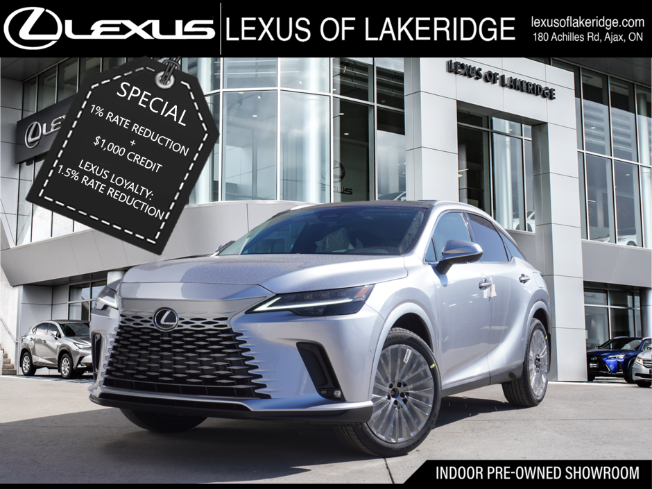 2025 Lexus RX 350 EXECUTIVE|BLINDSPOT|MOONROOF|NAVI|H/STEERING in Ajax, Ontario at Lexus of Lakeridge - 1 - w1024h768px