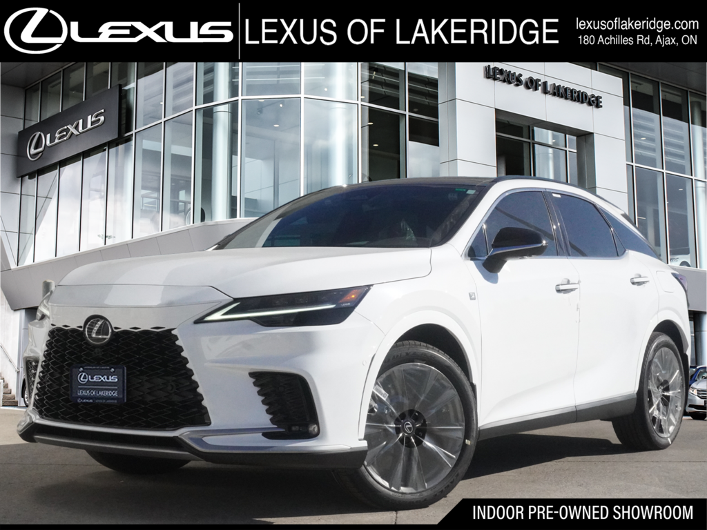 2026 Lexus RX 350 F SPORT 3|M/LEVINSON|HUD|SELF PARK|360 CAM in Ajax, Ontario at Lexus of Lakeridge - 1 - w1024h768px