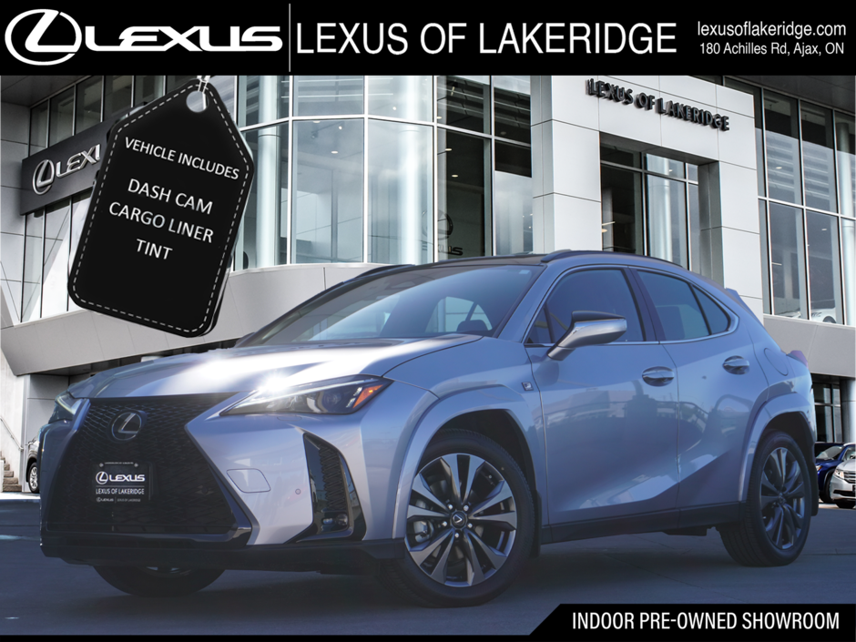2025 Lexus UX 300h F SPORT 2|WIRELESS|CARPLAY|H/C FRONT SEATS in Ajax, Ontario at Lexus of Lakeridge - 1 - w1024h768px