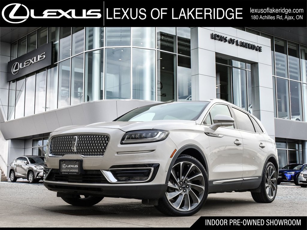 2019 Lincoln Nautilus AWD RESERVE|NAVI|MOONROOF|BLINDSPOT|MEMORY SEATS| in Ajax, Ontario at Lexus of Lakeridge - 1 - w1024h768px