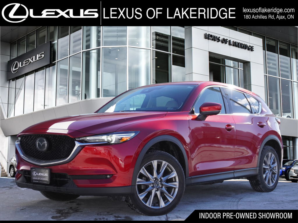 2021 Mazda CX-5 GT AWD|BOSE|NAVI|HUD|H/C FRONT SEATS|MOONROOF in Ajax, Ontario at Lexus of Lakeridge - 1 - w1024h768px