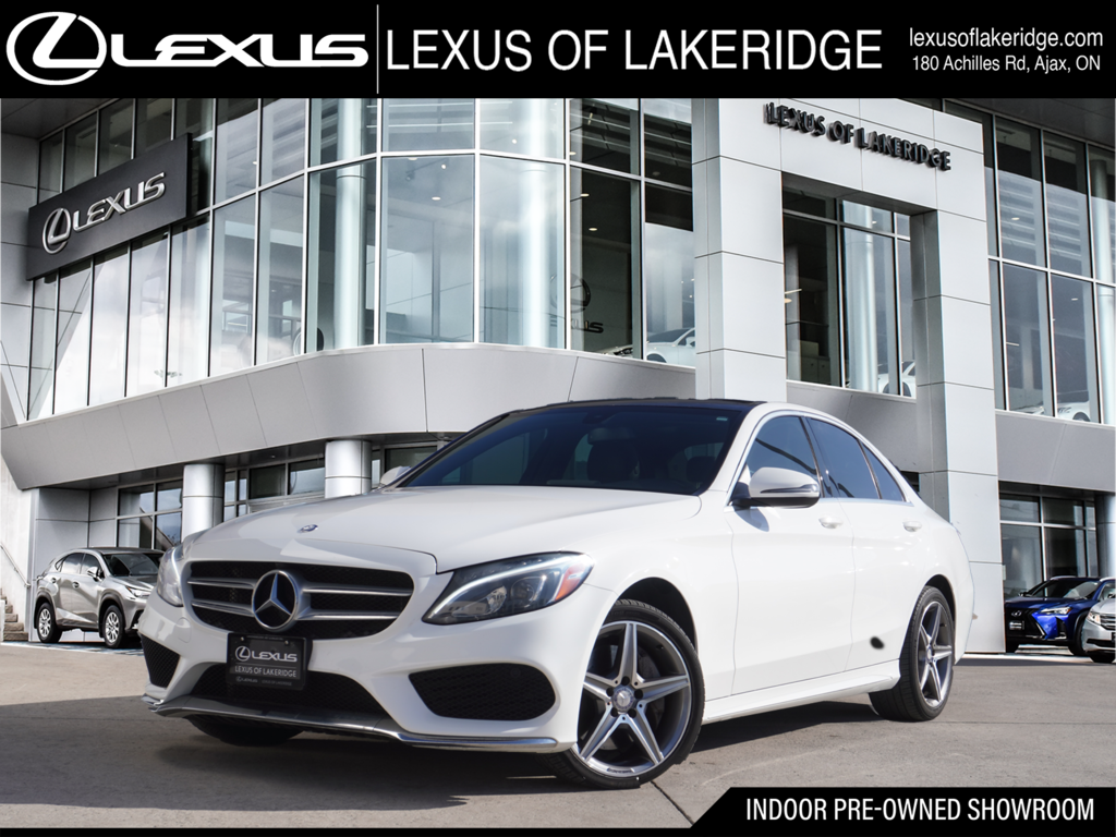 2017 Mercedes-Benz C300 4MATIC PREMIUM SPORT|NAVI|PANORAMIC|B/CAMERA in Ajax, Ontario at Lakeridge Auto Gallery - 1 - w1024h768px