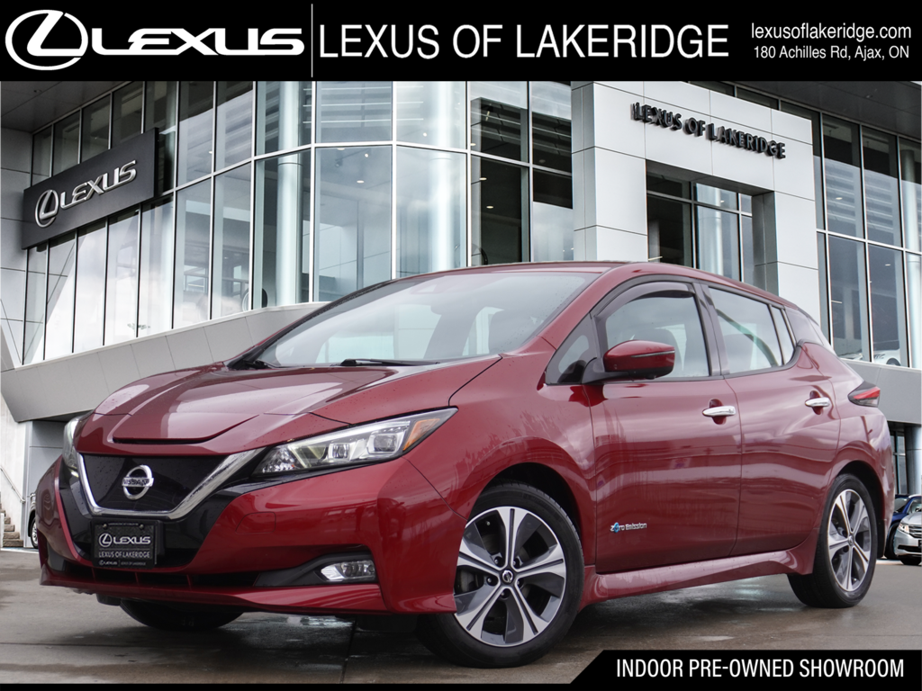 2018 Nissan Leaf SL|HEATED STEERING|NAVIGATION|HEATED FRONT SEATS in Ajax, Ontario at Lexus of Lakeridge - 1 - w1024h768px