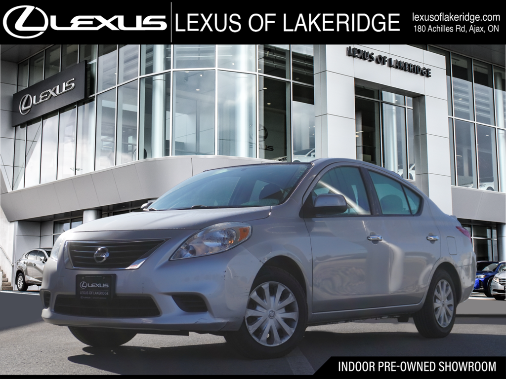 2013 Nissan Versa SEDAN SV|POWER WINDOWS|BLUETOOTH|CRUISE CONTROL in Ajax, Ontario at Lexus of Lakeridge - 1 - w1024h768px