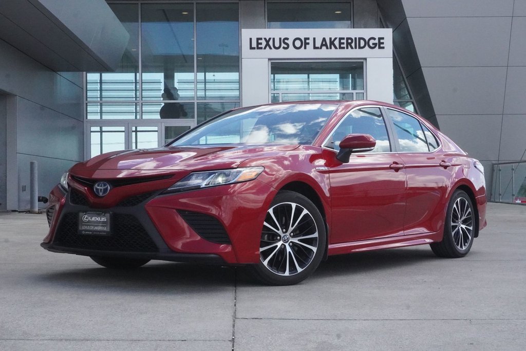 2019 Toyota Camry Hybrid SE|MOONROOF|HEATED FRONT SEATS|CARPLAY in Ajax, Ontario at Lexus of Lakeridge - 14 - w1024h768px
