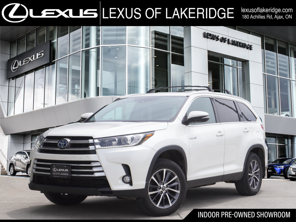 2019 Toyota Highlander XLE AWD|NAVI|MOONROOF|HYBRID|B/SPOT|HEATING SEATS in Ajax, Ontario at Lexus of Lakeridge - 1 - w1024h768px