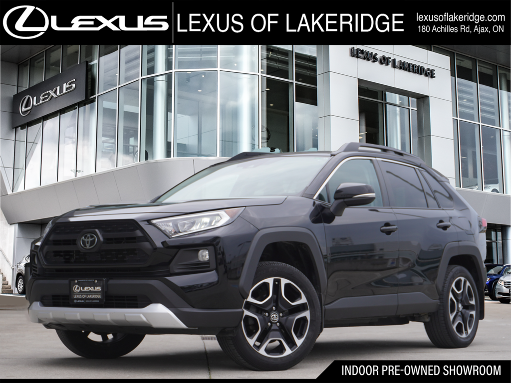 2019 Toyota RAV4 AWD TRAIL|NAVI|MOONROOF|WIRELESS|H/V FRONT SEATS in Ajax, Ontario at Lexus of Lakeridge - 1 - w1024h768px