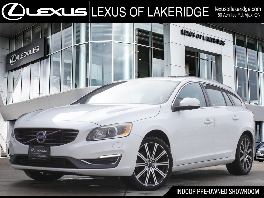 2015 Volvo V60 T6 AWD PREMIER PLUS|MOONROOF|HEATED FRONT SEATS in Ajax, Ontario at Lexus of Lakeridge - 1 - w1024h768px