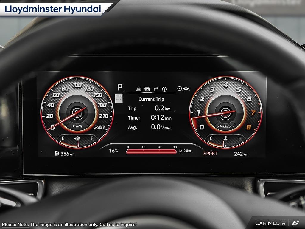 2025 Hyundai Elantra Hybrid Luxury in Lloydminster, Saskatchewan - 12 - w1024h768px