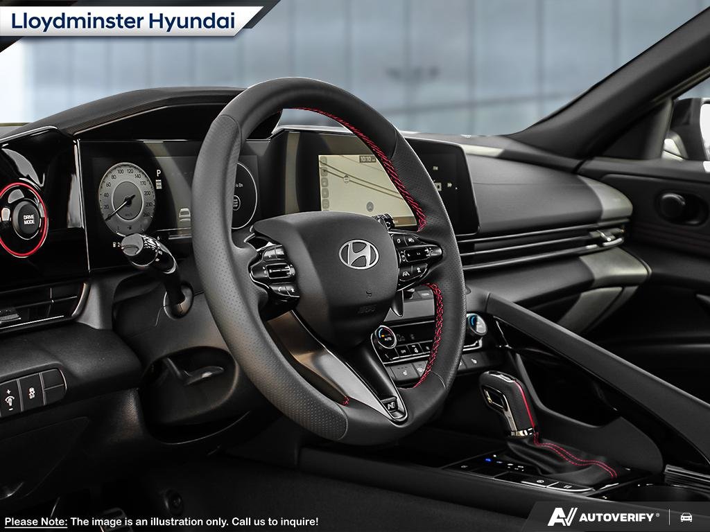 2025 Hyundai Elantra N Line Ultimate in Lloydminster, Saskatchewan - 9 - w1024h768px