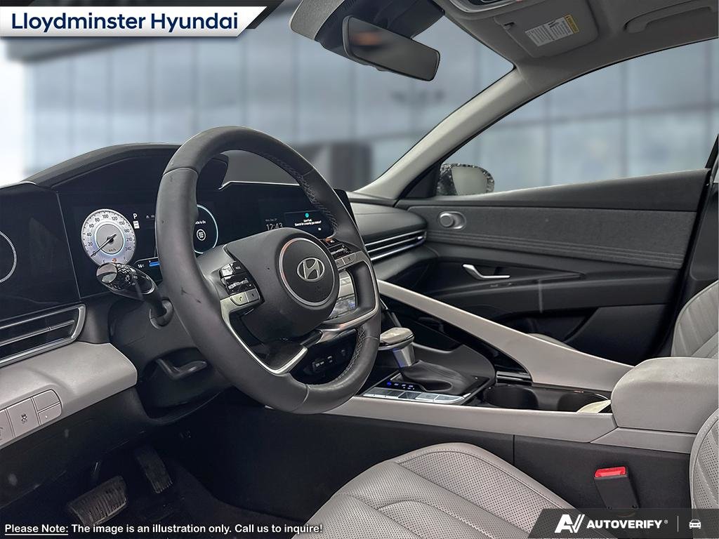 2026 Hyundai Elantra Luxury Two-Tone Interior in Lloydminster, Saskatchewan - 9 - w1024h768px