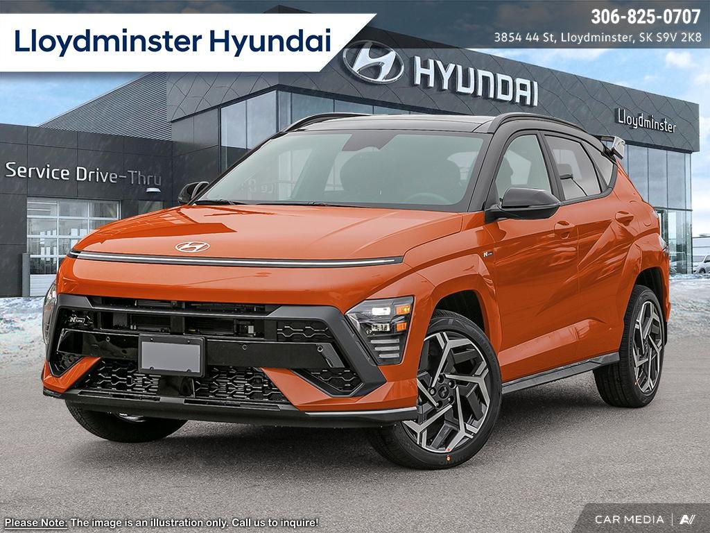 2025 Hyundai Kona N Line in Lloydminster, Saskatchewan - 1 - w1024h768px