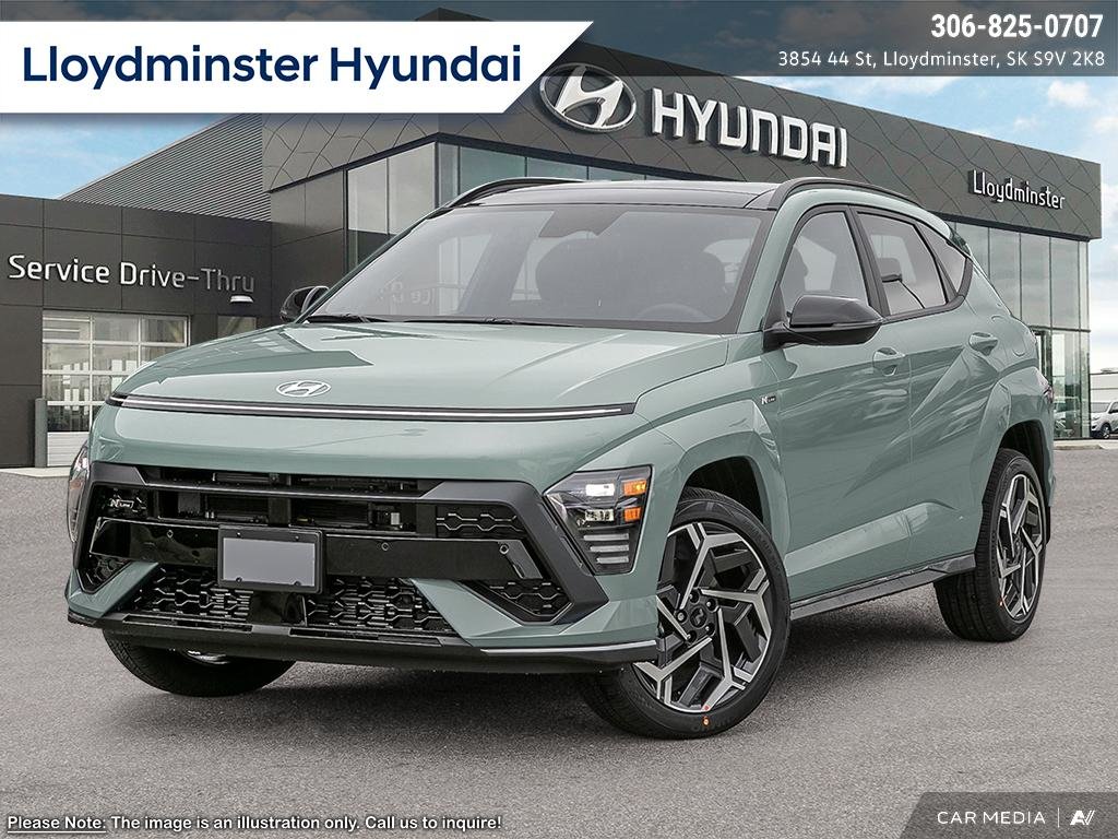 2025 Hyundai Kona N Line in Lloydminster, Saskatchewan - 1 - w1024h768px