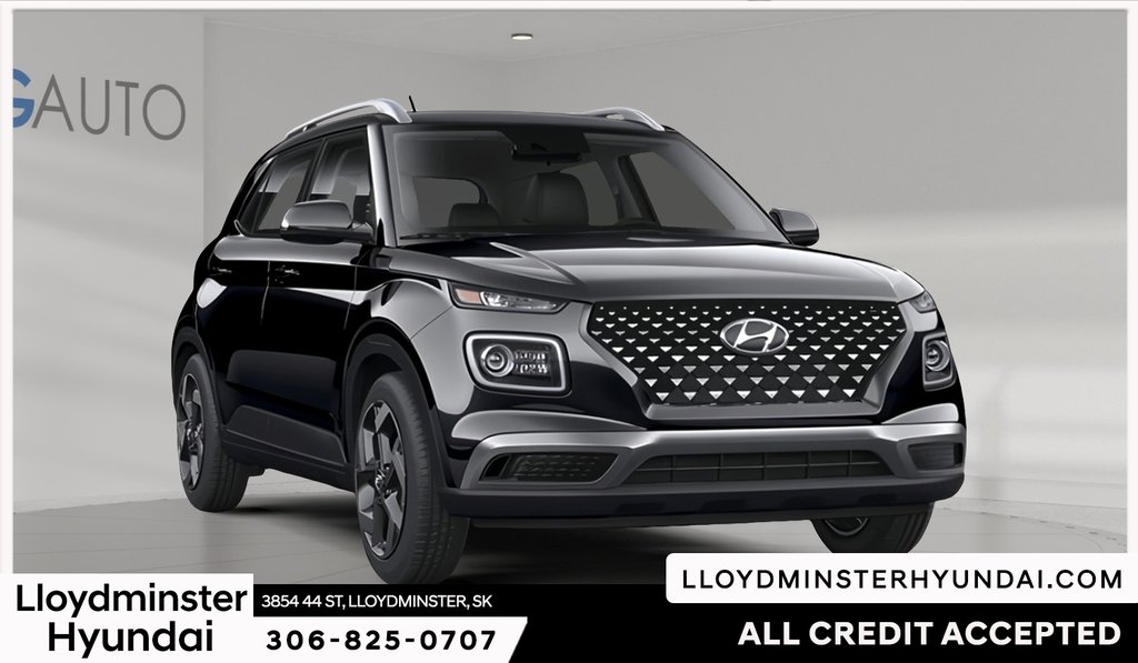 2026 Hyundai Venue Ultimate - Black interior in Lloydminster, Saskatchewan - 1 - w1024h768px