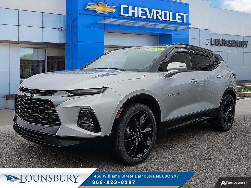 2022 Chevrolet Blazer in Dalhousie, New Brunswick - 1 - w1024h768px