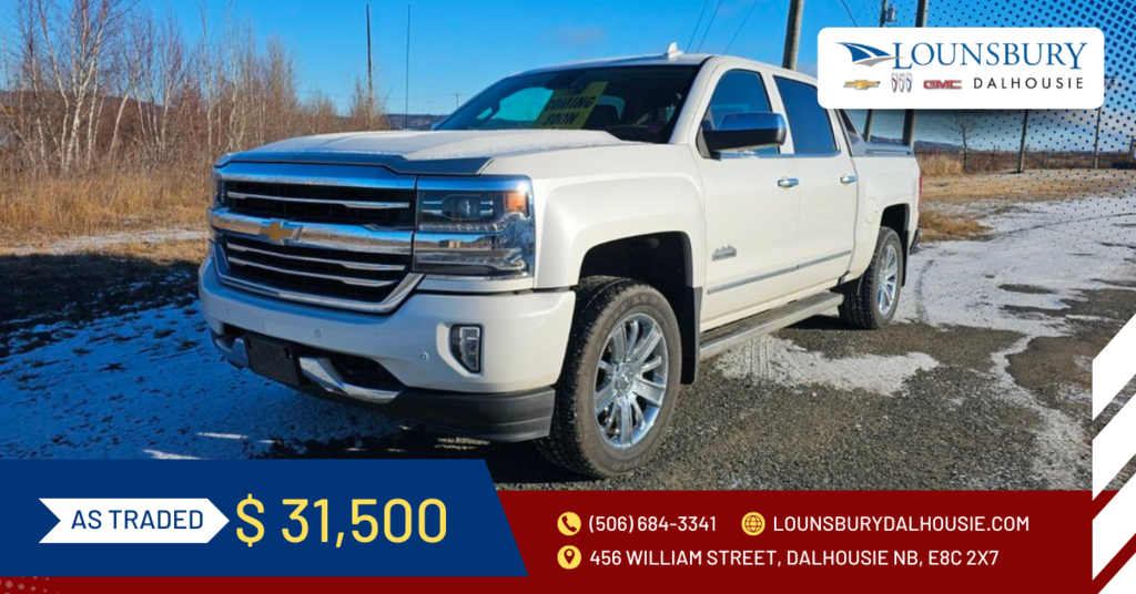 Chevrolet Silverado 1500  2017 à Dalhousie, Nouveau-Brunswick - 1 - w1024h768px