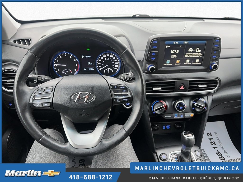 2019 Hyundai Kona in Quebec, Quebec - 15 - w1024h768px