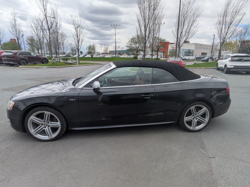 2011 Audi S5 PREMIUM CABRIOLET INTÉRIEUR ROUGE V6 TURBO in Boucherville, Quebec - 7 - w1024h768px