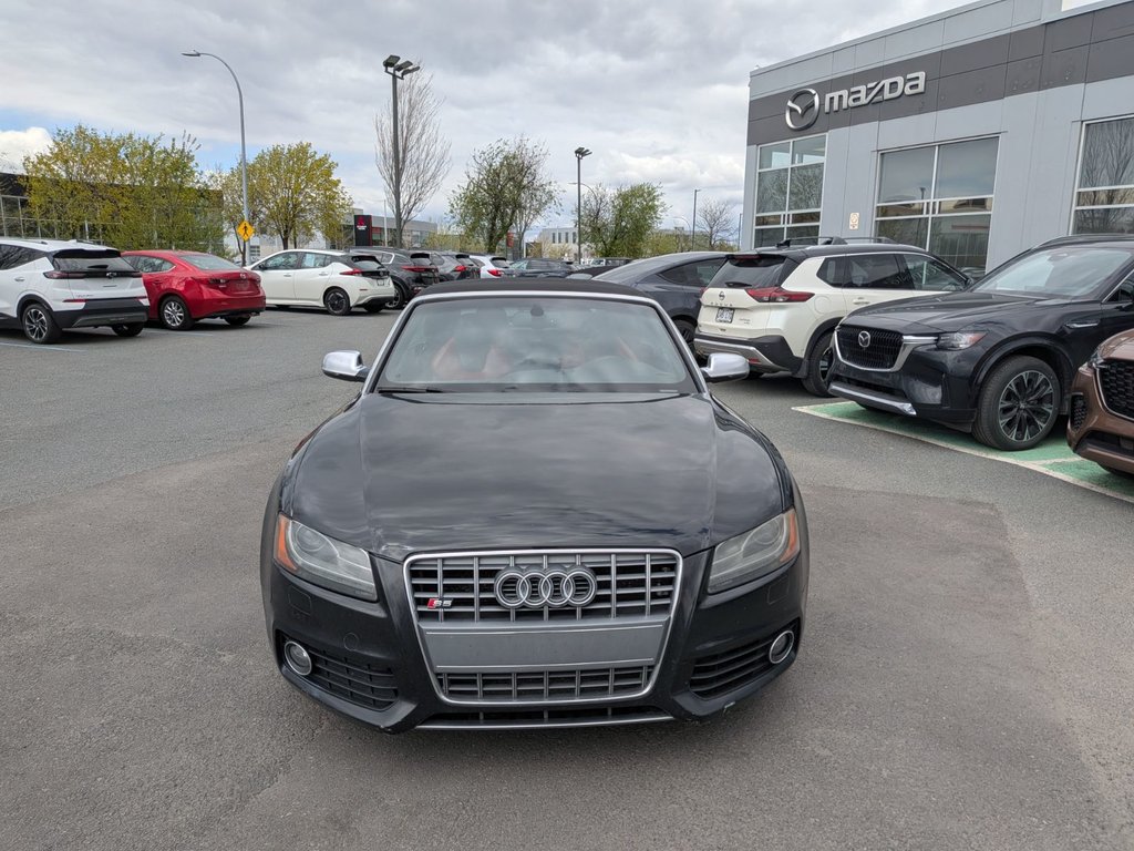 2011 Audi S5 PREMIUM CABRIOLET INTÉRIEUR ROUGE V6 TURBO in Boucherville, Quebec - 3 - w1024h768px