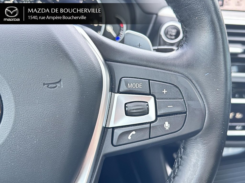 BMW X3 XDrive+NAV+TOIT+CUIR+BAS KM+X-LINE 2019 à Boucherville, Québec - 21 - w1024h768px