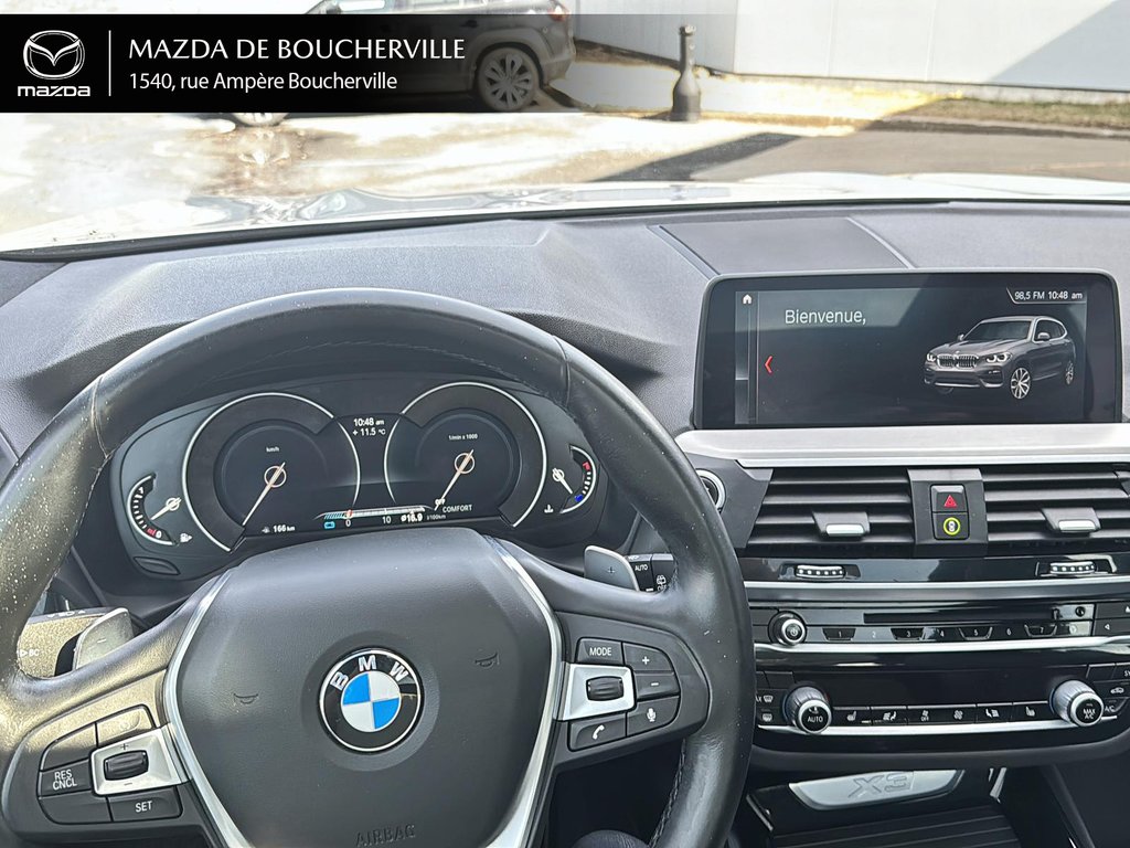 BMW X3 XDrive+NAV+TOIT+CUIR+BAS KM+X-LINE 2019 à Boucherville, Québec - 16 - w1024h768px