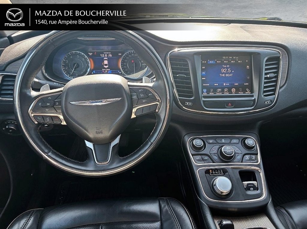 Chrysler 200 200C,V6 3.6L - CUIR - TOIT-NAV 2015 à Boucherville, Québec - 7 - w1024h768px