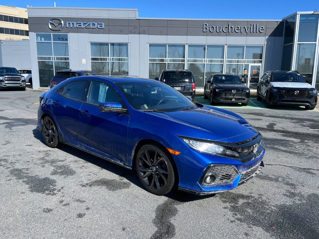 Honda Civic Hatchback Sport Touring, CUIR, TOIT, NAV 2019 à Boucherville, Québec - 1 - w1024h768px