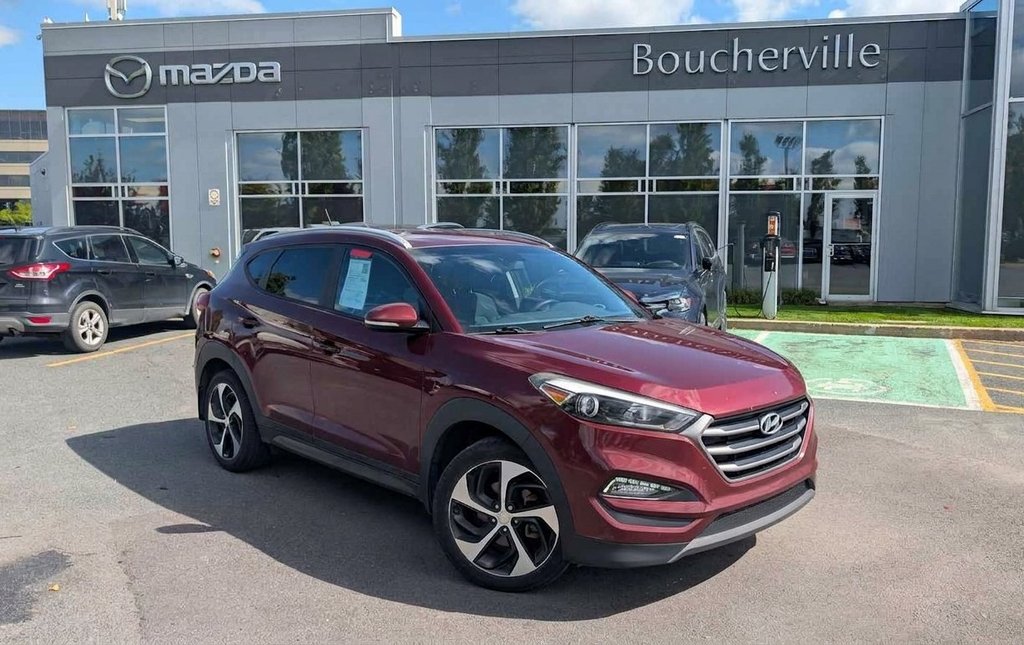 2016 Hyundai Tucson PREMIUM 1.6T AWD, AUCUN ACCIDENT, BAS KM in Boucherville, Quebec - 1 - w1024h768px