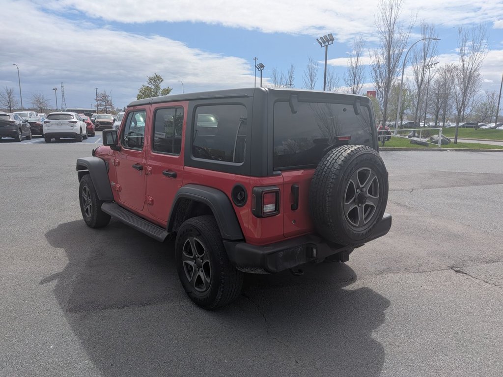 Jeep Wrangler Unlimited SPORT DÉMARREUR À DISTANCE, V6 3.6L PENTASTAR 2018 à Boucherville, Québec - 9 - w1024h768px