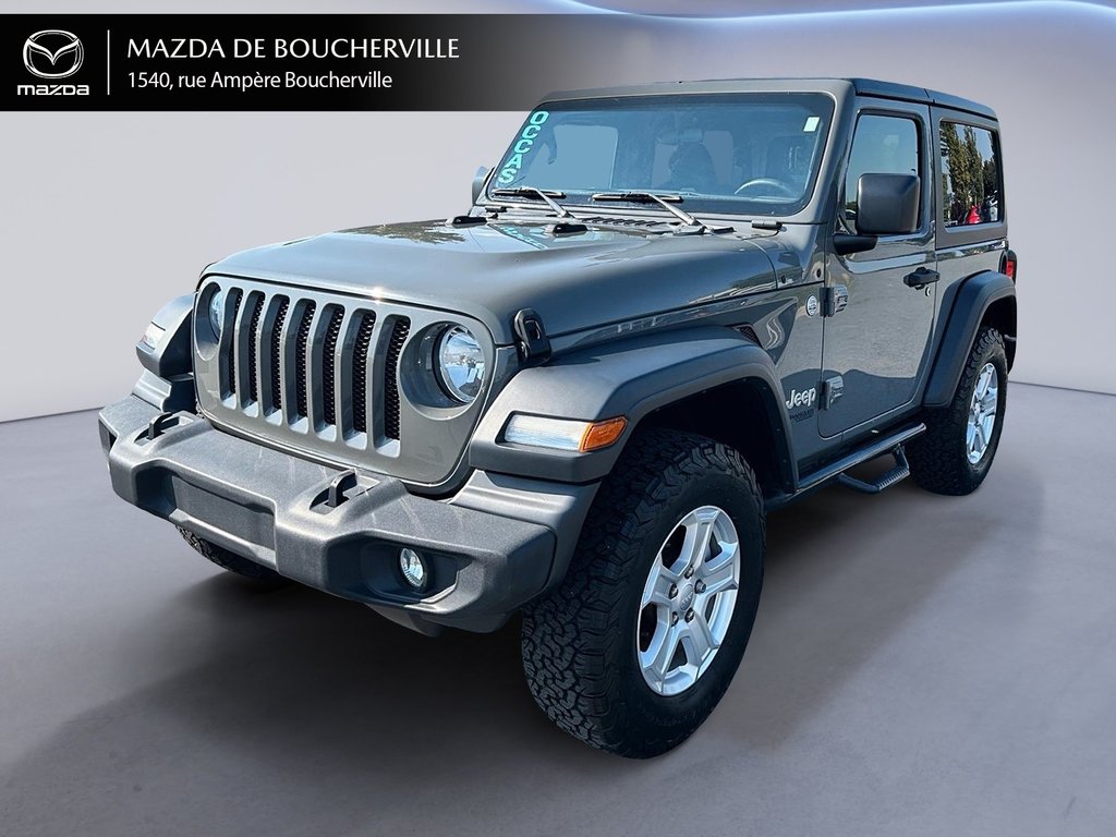 Jeep Wrangler Sport S, A/C, BAS KM, AUTO, GARANTIE 2020 à Boucherville, Québec - 2 - w1024h768px