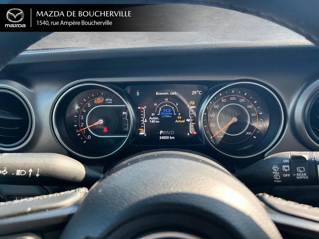 Jeep Wrangler Sport S, A/C, BAS KM, AUTO, GARANTIE 2020 à Boucherville, Québec - 10 - w1024h768px