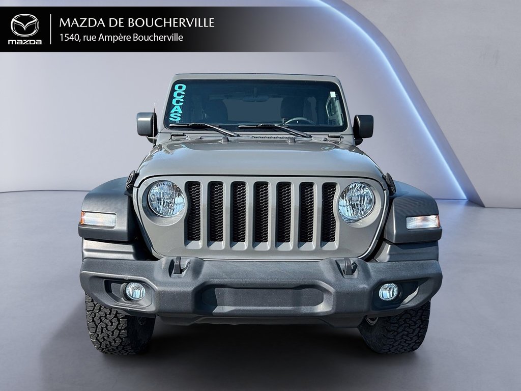 Jeep Wrangler Sport S, A/C, BAS KM, AUTO, GARANTIE 2020 à Boucherville, Québec - 1 - w1024h768px