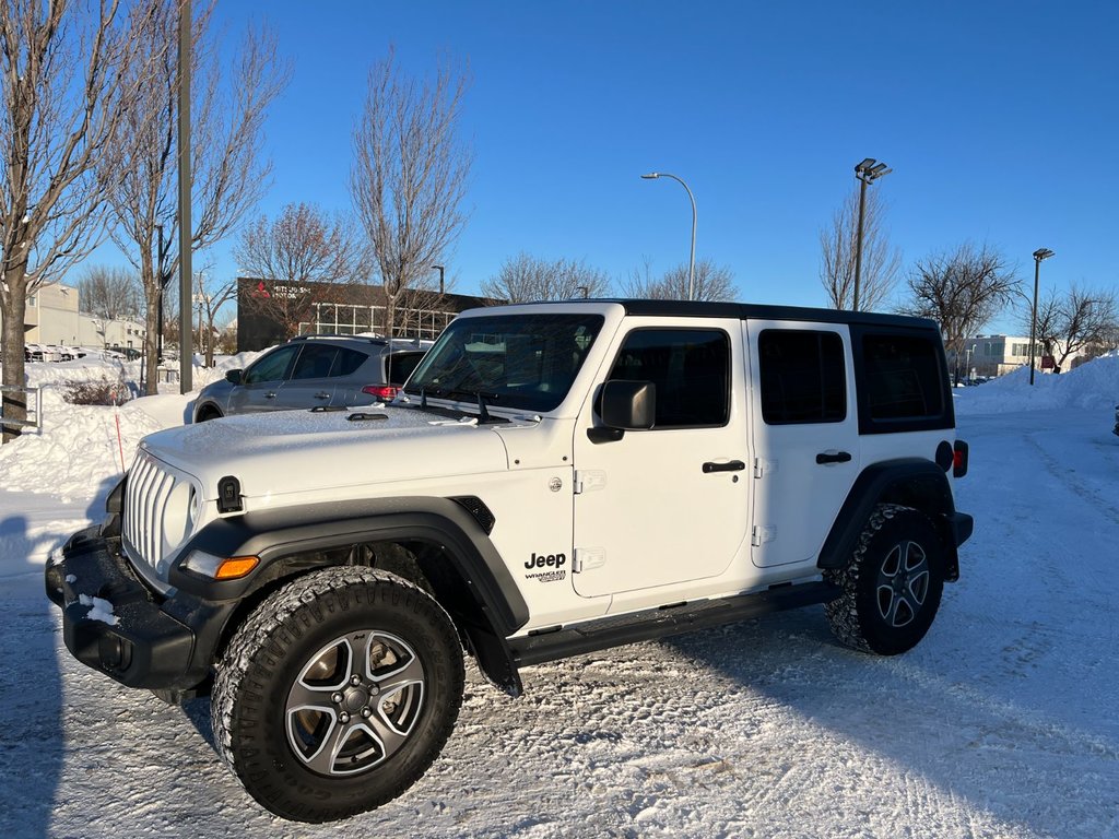 Jeep Wrangler Unlimited Sport, PLAN OR, BAS KM 2021 à Boucherville, Québec - 3 - w1024h768px