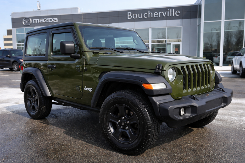 Jeep Wrangler Sport, AIR, AUT, AUBAINE 2021 à Boucherville, Québec - 1 - w1024h768px