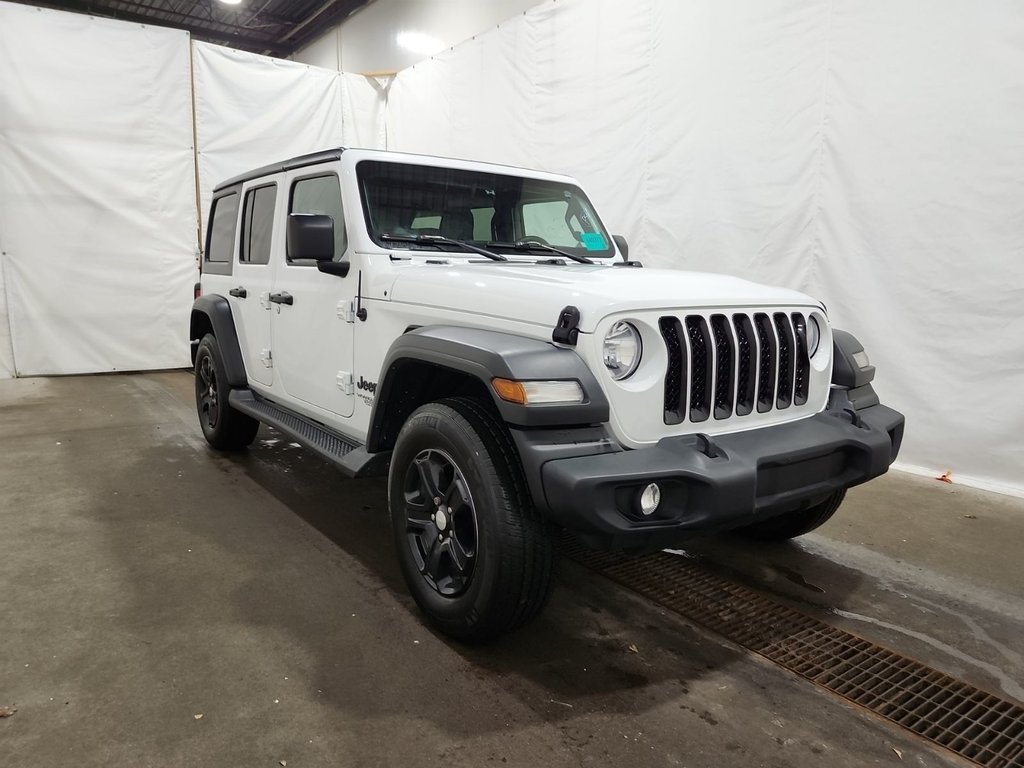 2021 Jeep Wrangler Unlimited Sport,V6,AIR, BAS KM in Boucherville, Quebec - 1 - w1024h768px