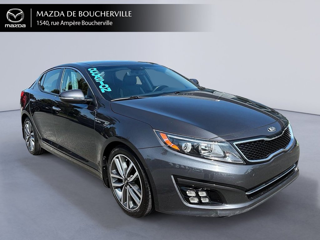 2015 Kia Optima TURBO - CUIR - BAS KM - TOUTE ÉQUIPÉE in Boucherville, Quebec - 9 - w1024h768px