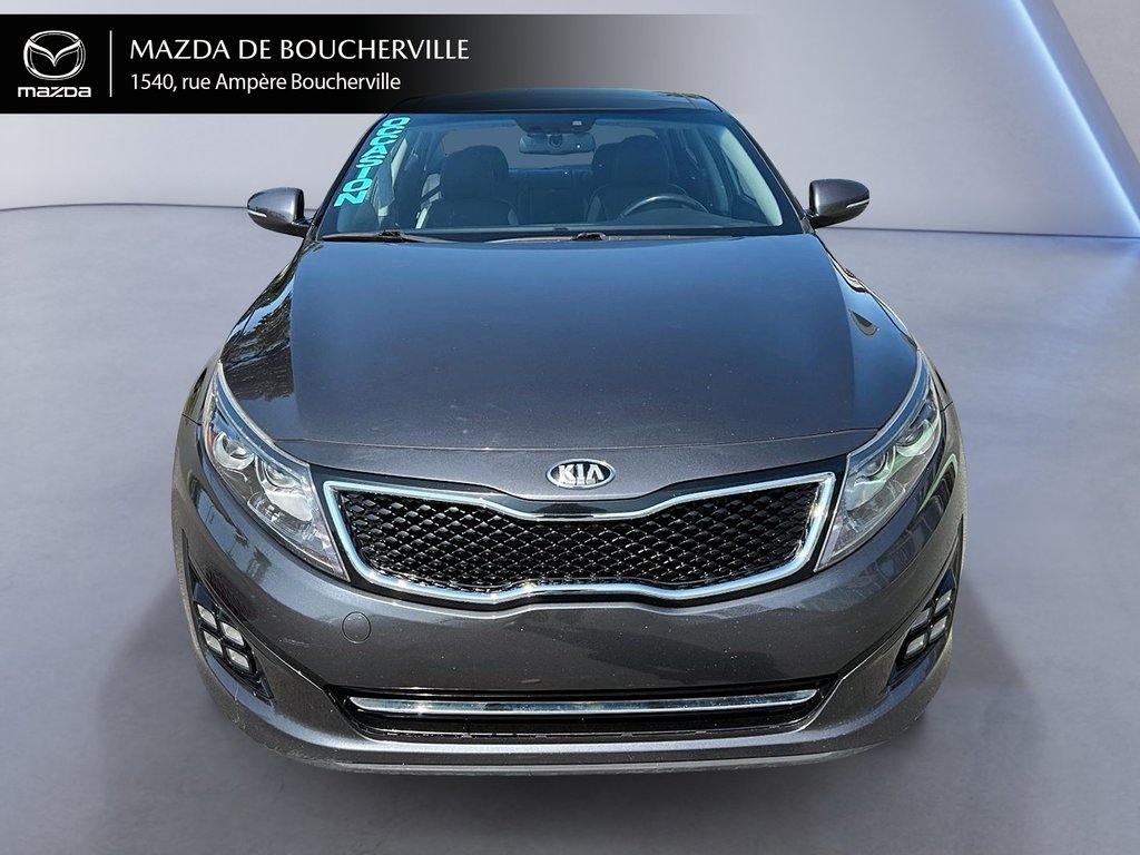 2015 Kia Optima TURBO - CUIR - BAS KM - TOUTE ÉQUIPÉE in Boucherville, Quebec - 10 - w1024h768px