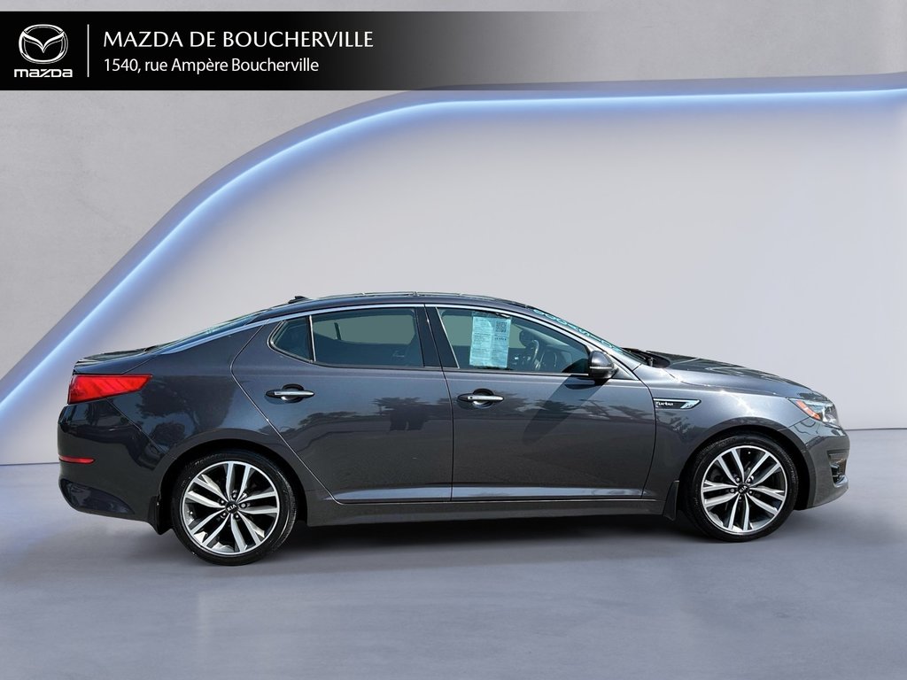 2015 Kia Optima TURBO - CUIR - BAS KM - TOUTE ÉQUIPÉE in Boucherville, Quebec - 8 - w1024h768px