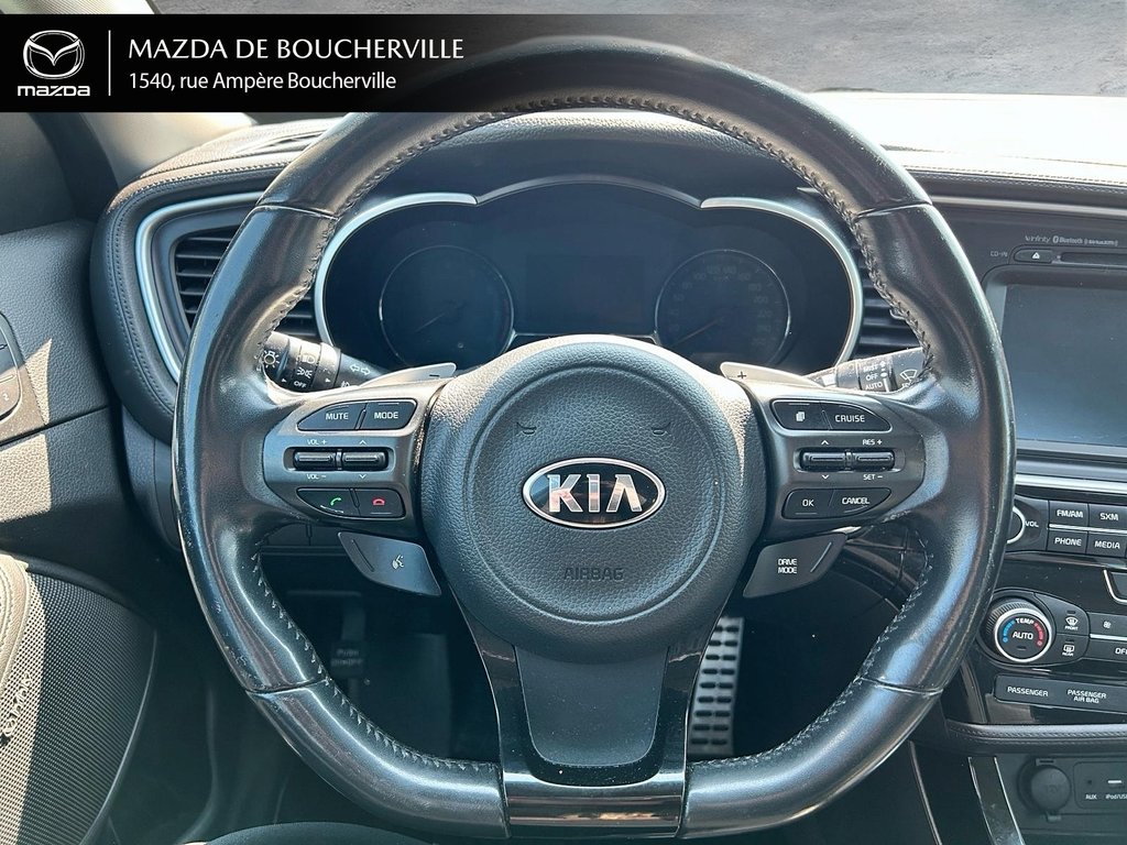 Kia Optima TURBO - CUIR - BAS KM - TOUTE ÉQUIPÉE 2015 à Boucherville, Québec - 14 - w1024h768px